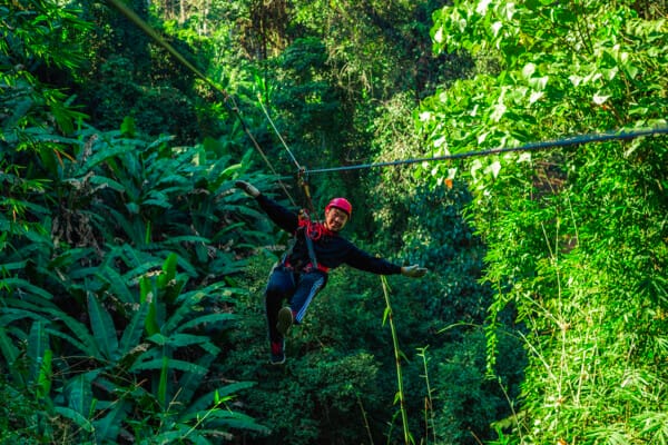 Skyhawk Zipline, Chiang Mai, Thailand